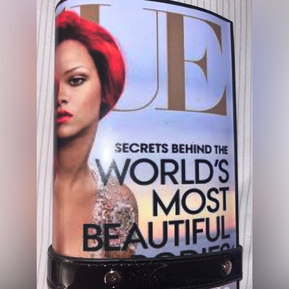 Rihanna Magazine Clutch